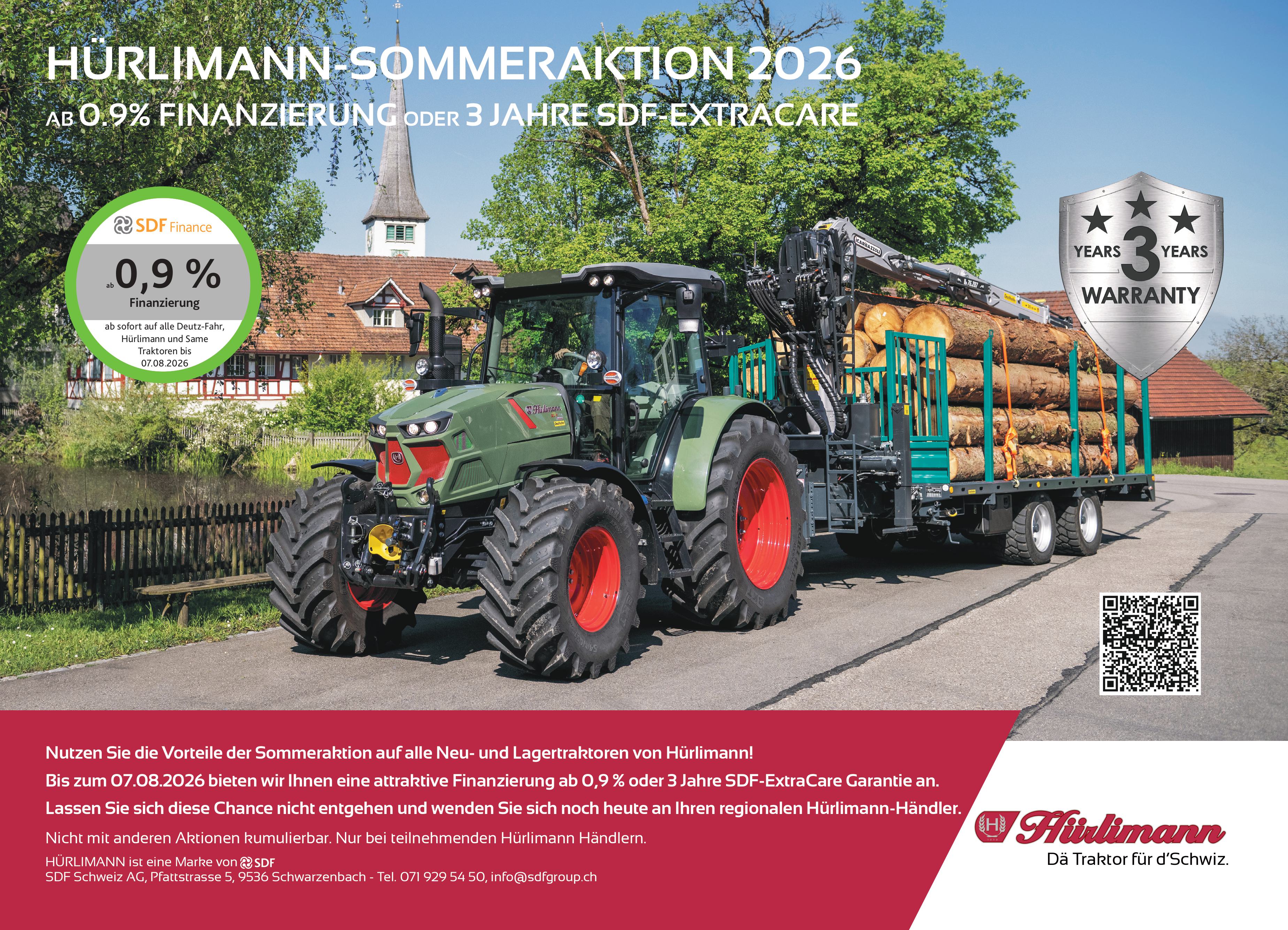 Hurlimann Sommeraktion 2026 297x210