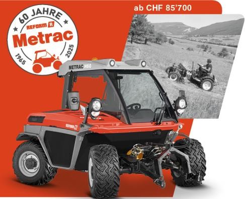 Jubiläumsaktion Reform H 60 / Eintauschaktion Reform Muli